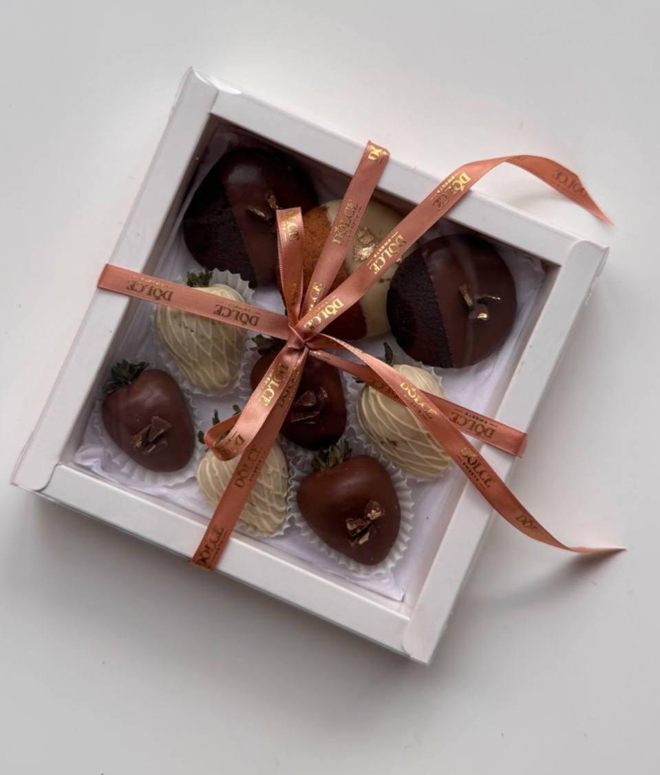 Клубничный бокс "Брауни"