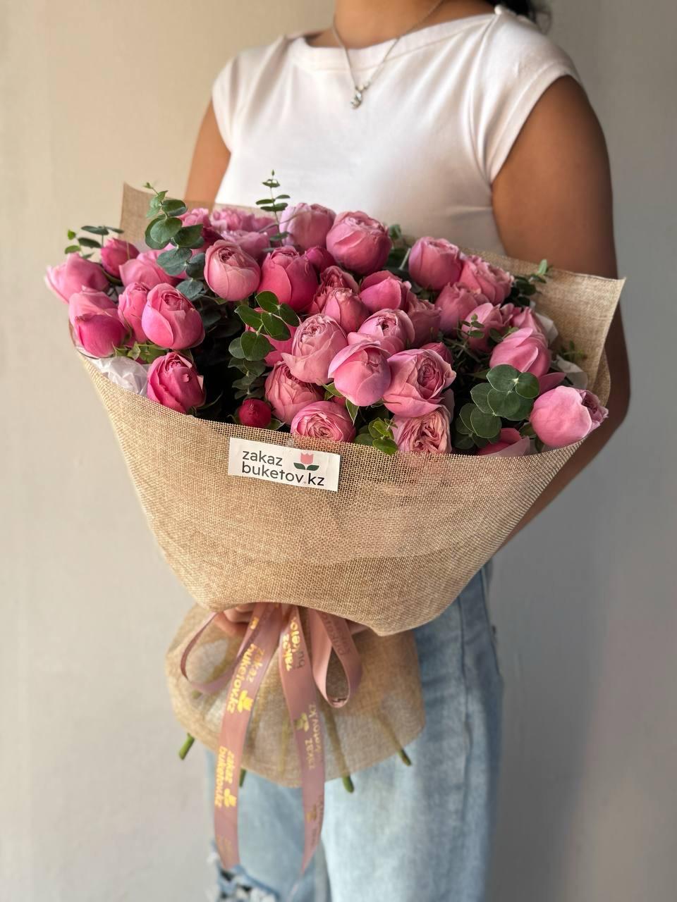 Букет "Малиновое облако"