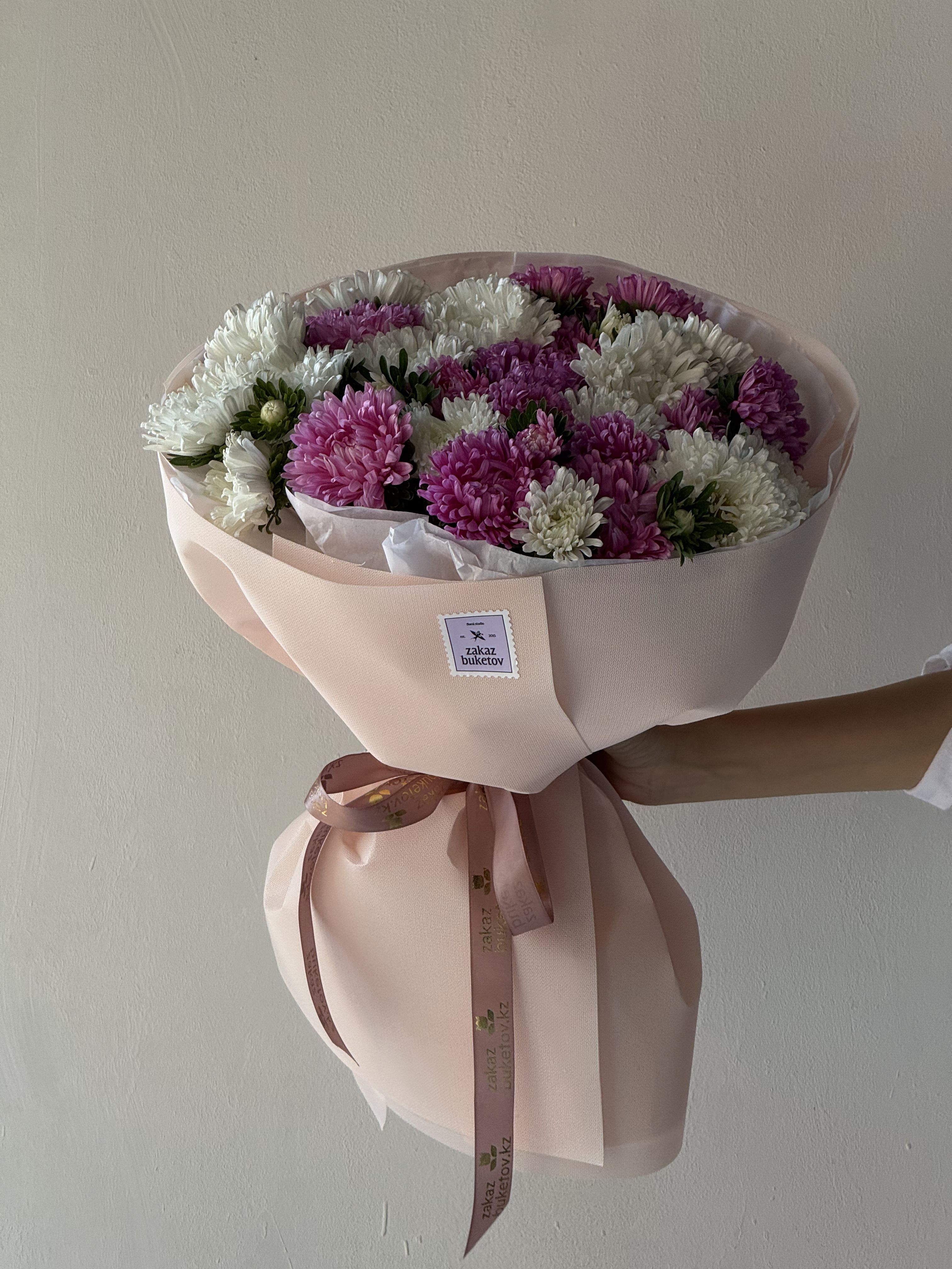 Букет "На 1 сентября" из астр