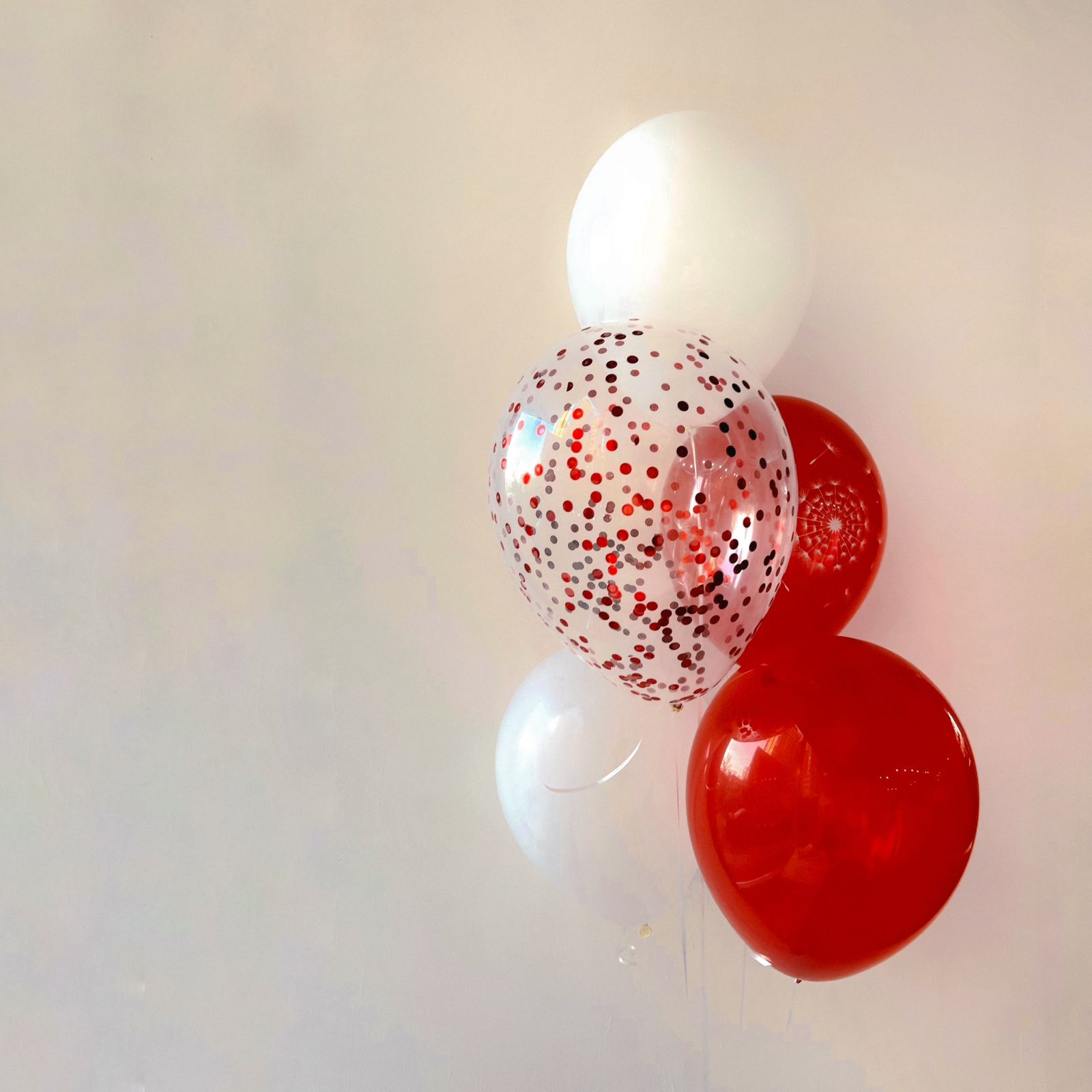 Сет шаров "Красный бархат" S