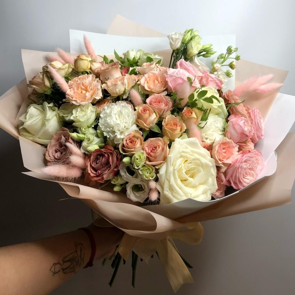 Букет "Розовый момент"