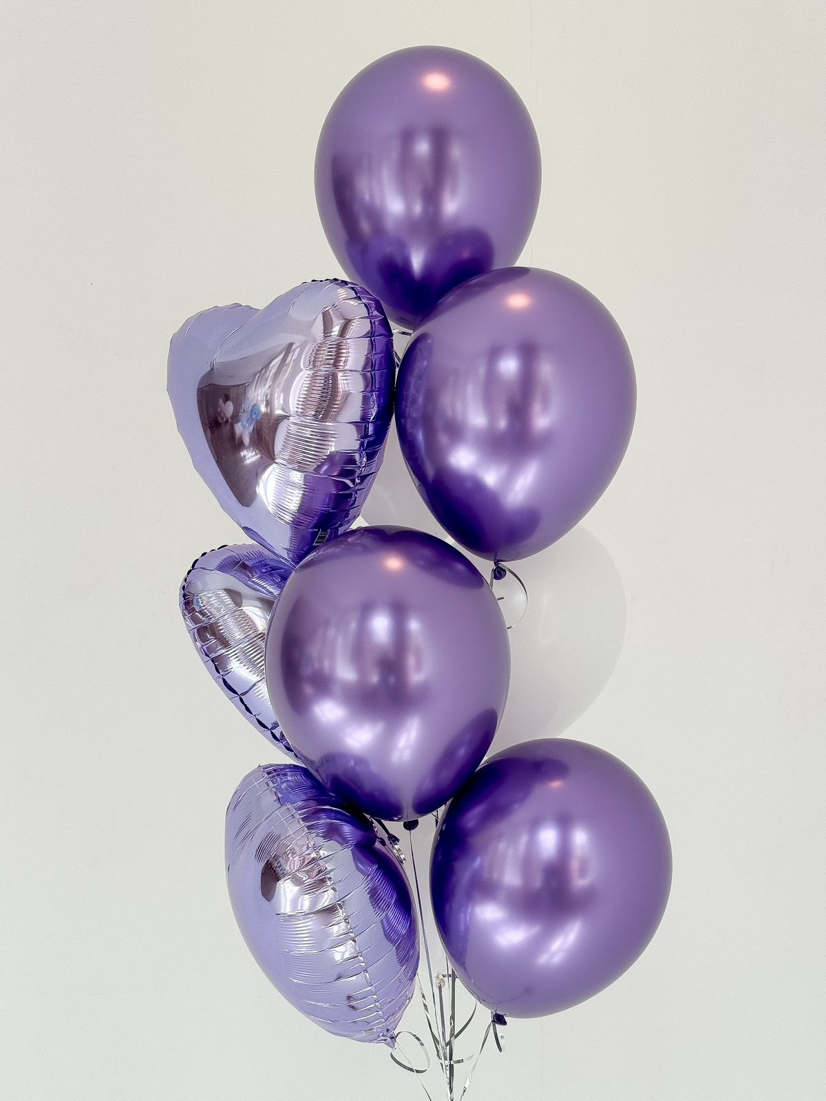 Сет шаров "Violet Mood" в фиолетовых тонах