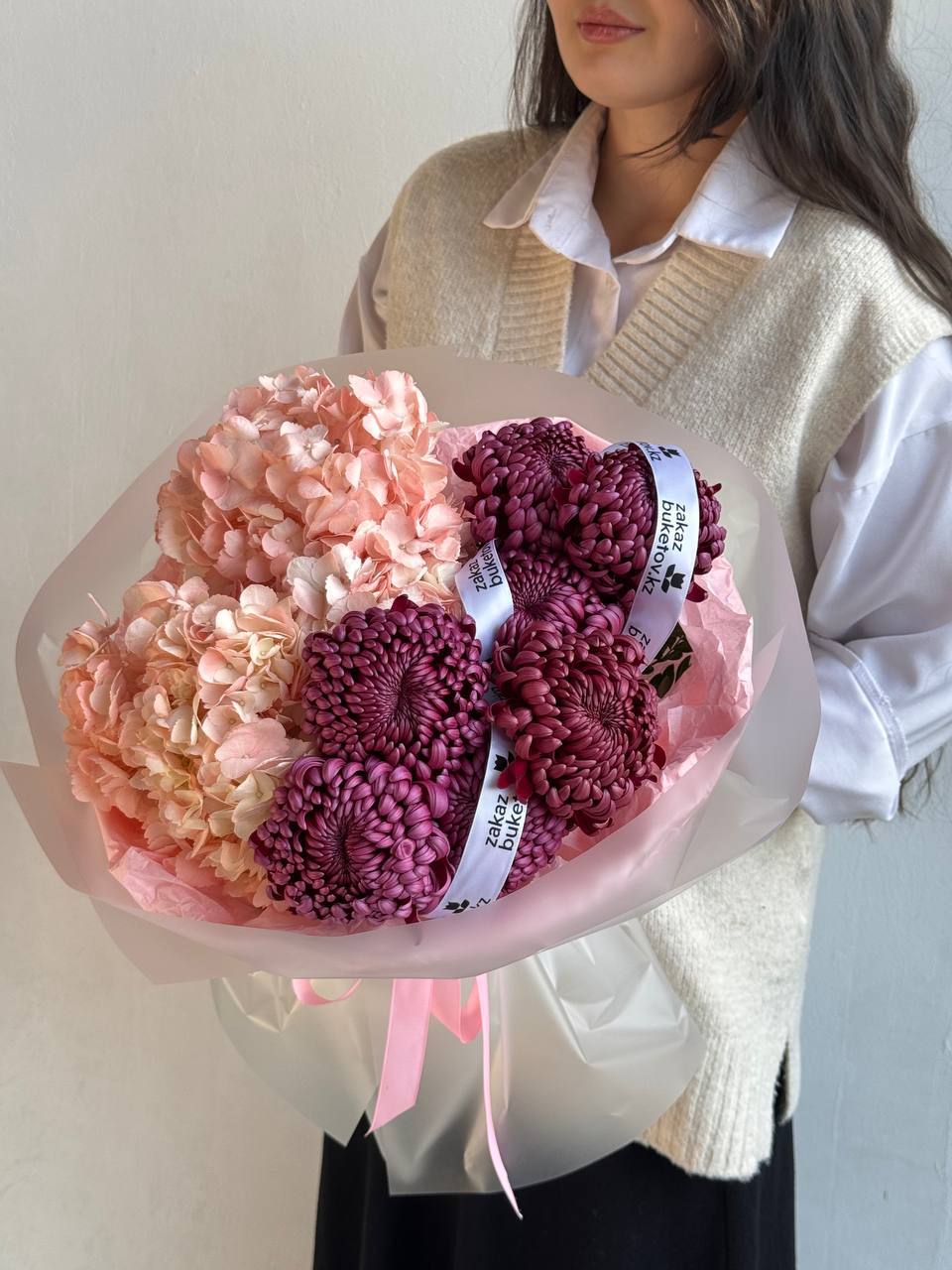 Букет "Винное сияние"