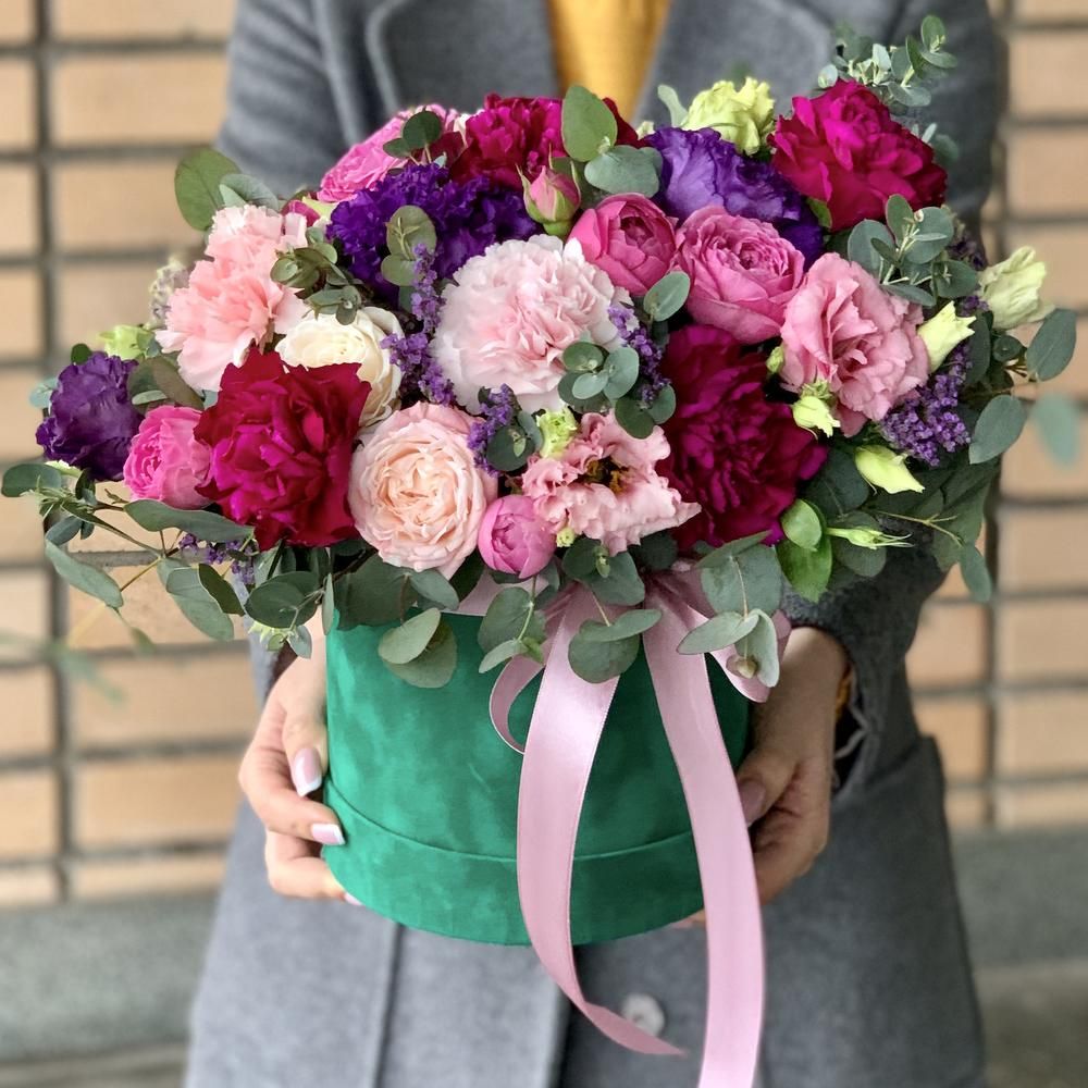 Композиция в коробке "Ариэль"