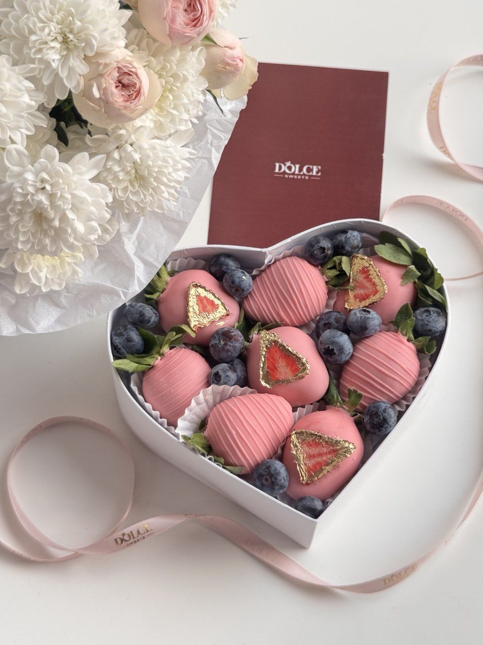 Клубничный бокс "My love" S