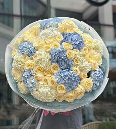 Букет "Ванильное небо"