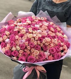 501 роза в розовых оттенках