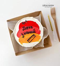 Бенто - торт S "1+1= ээ"