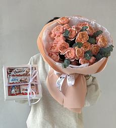 Сет "Пиони роуз" gold