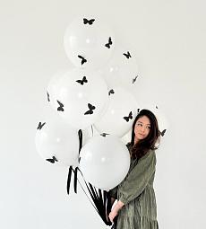 Сет шаров "Бабочки в животе"