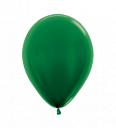 Шар гелиевый - Зеленый - 30 см