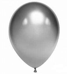 Латексный шар - Хром серебро - 30 см