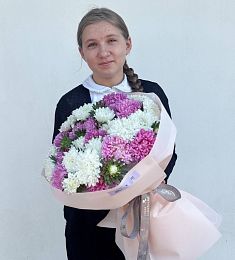 Букет "Звоночек" из астр