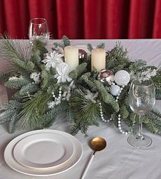 Настольная композиция "Silver Winter" M