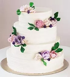 Свадебный торт "Нежность двоих"