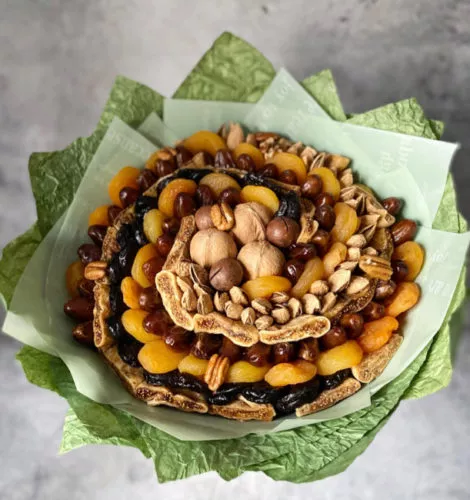 Букеты из сухофруктов «Каскад»