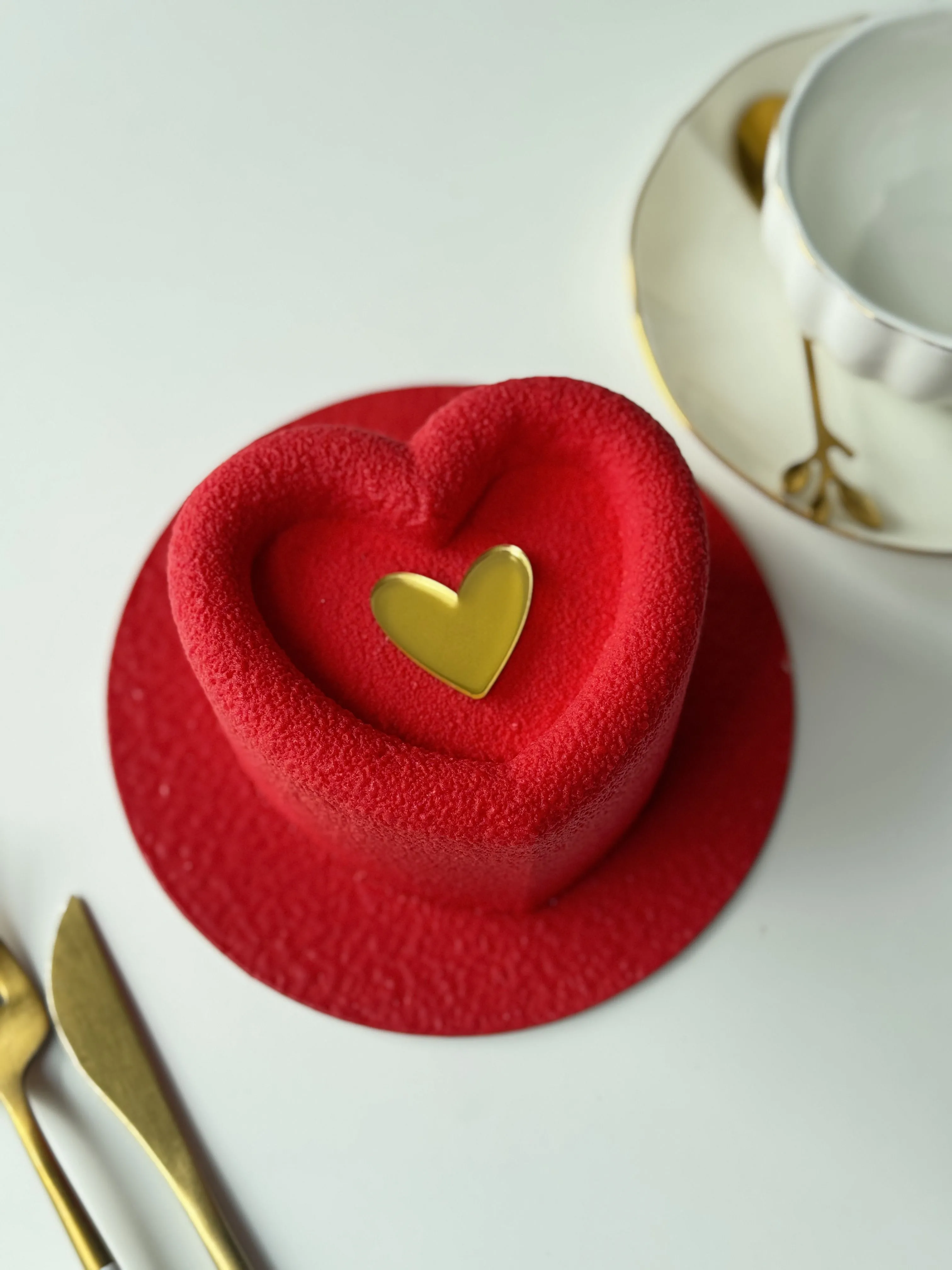 Муссовый бенто-торт S  «Сердце»