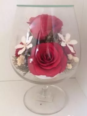 Стабилизированная композиция "Бокал счастья" 