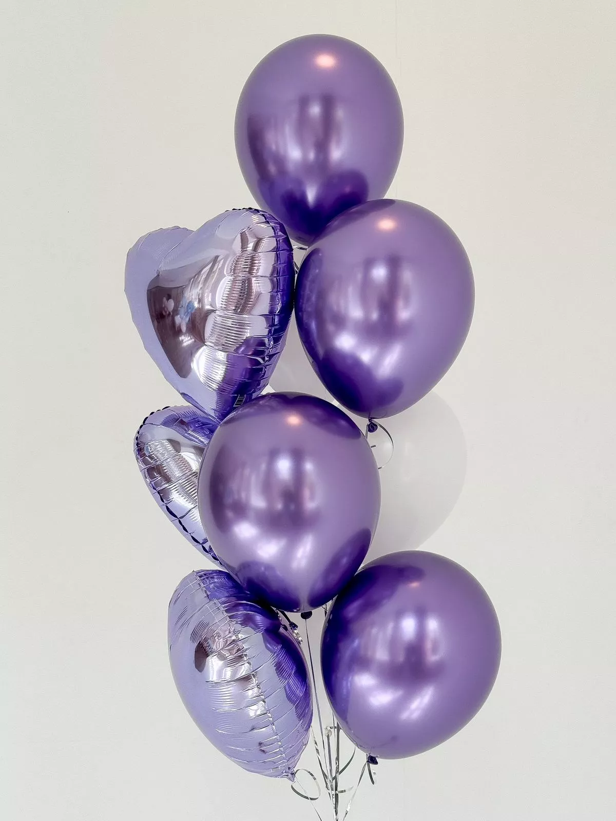 Сет шаров "Violet Mood" в фиолетовых тонах