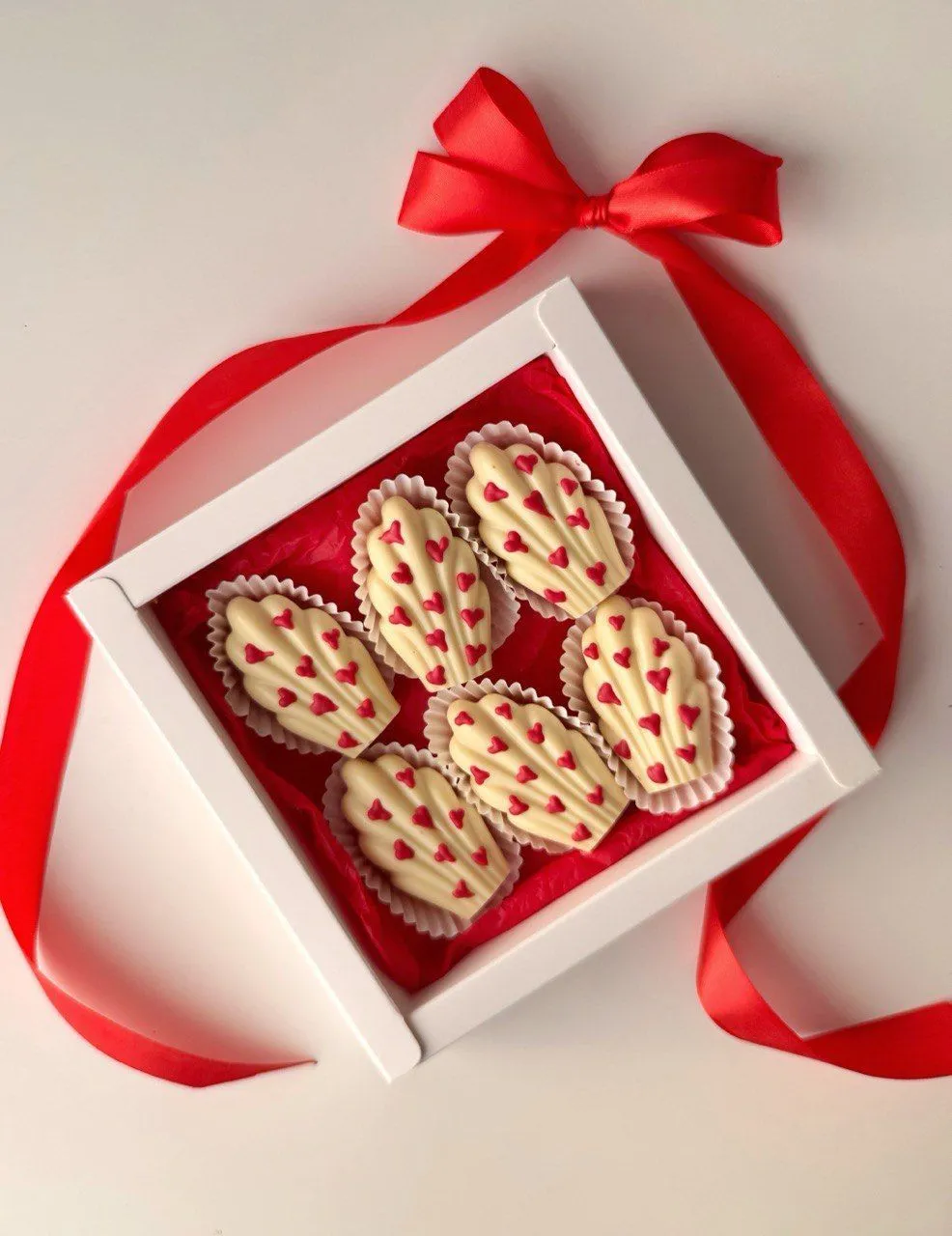 Набор мадленов "Сердечко"