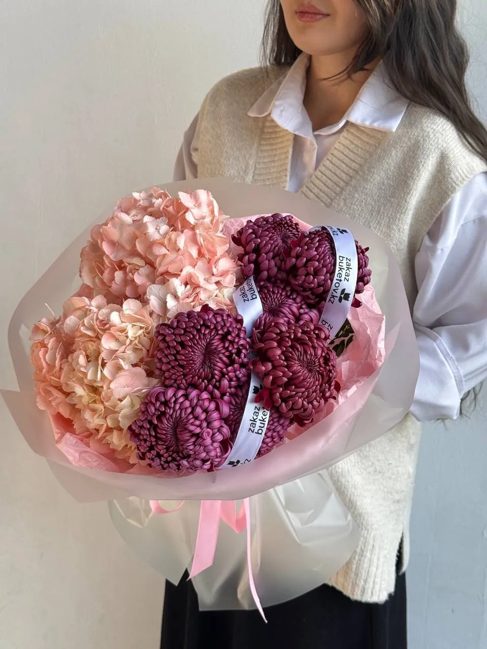 Букет "Винное сияние"