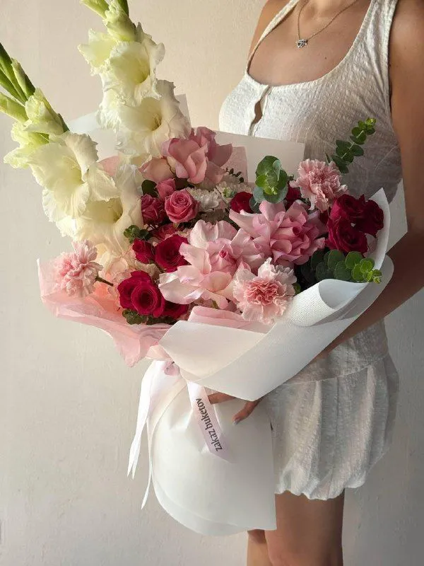 Букет "Августовский рассвет"