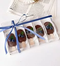 Набор эскимо "Дарк Глэми" пирожное картошка в шоколаде с ягодами