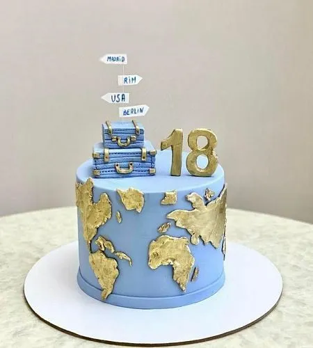 Торт "Путешествие" 1