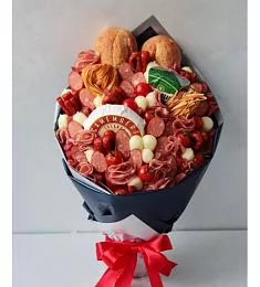 Букеты из колбасы "Дрезден"