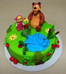 Торт "Маша и медведь"