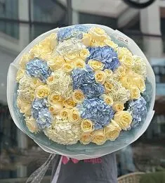 Букет "Ванильное небо"