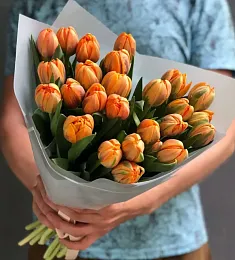 Букет из 25 тюльпанов "Sunny"
