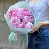 Букеты из 9 пионов