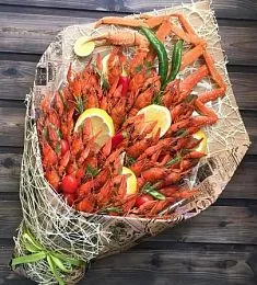 Букет из раков "Биск"