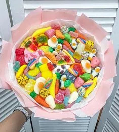 Букет из мармелада "Радуга"