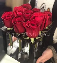 Розы в пробирках (9 шт)