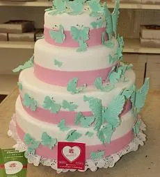 Свадебный торт "Бабочка"