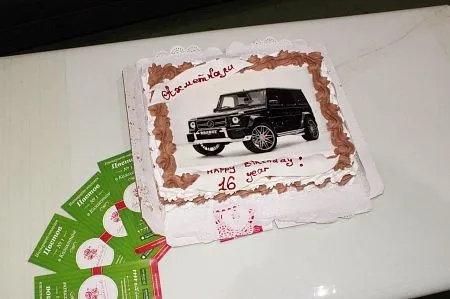 Фототорт Гелендваген 1