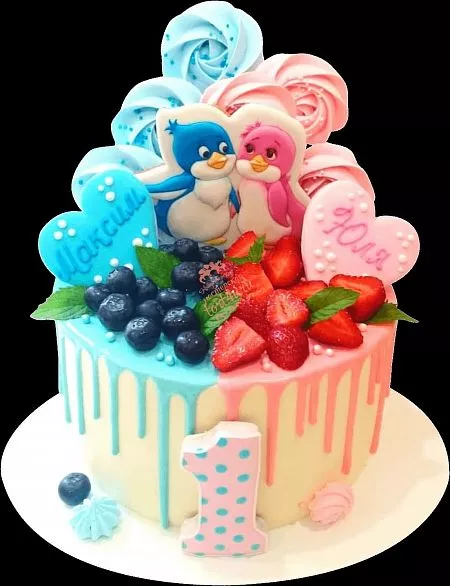 Торт "Птенчики" 1