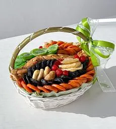 Корзина с сухофруктами "Лукошко"