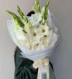 Букет "Кроха" из гладиолусов