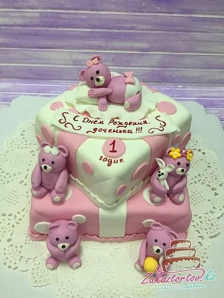 Торт "Мишки" 1