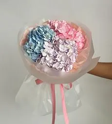 Букет из 3 гортензий МОНО