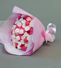 Букет из мармелада "Сладкая вата"