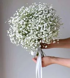 Букет невесты из 7 гипсофил