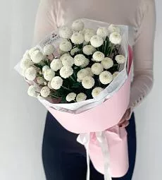 Букет "Хризанта" из хризантем 