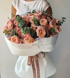 Букет «Пудровое небо»