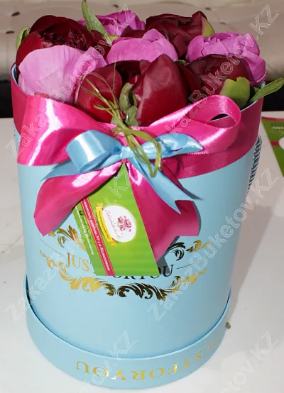 Голландские пионы в коробке Just for You 2