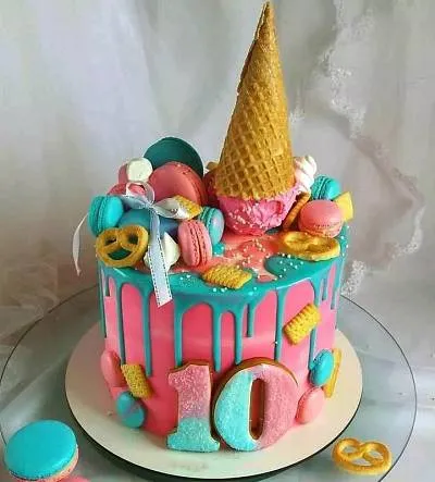 Торт "Взрывное настроение" 2