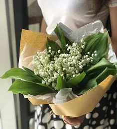 Нежный мини букетик "Ландыши"